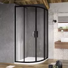 Душевой уголок 90x90 см Ravak Blix Slim BLSCP4 X3BM70300Z1 прозрачное