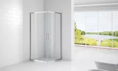 Душевой уголок 100x100 см Cezares ECO-O-A-2-100-C-Cr прозрачное