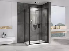 Душевой уголок 100x70 см Abber Sonnenstrand AG04100BC-S70B прозрачное
