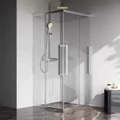 Душевой уголок 87,8x87,8 см Am.Pm Func W84G-403-9090-MT прозрачное Am.Pm.