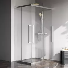 Душевой уголок 117,8x87,8 см Am.Pm Func W84G-403-12090-MT прозрачное Am.Pm.