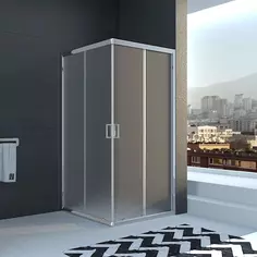 Душевой уголок 80x80 см Veconi Rovigo RV22-80K-02-19C1 Pear