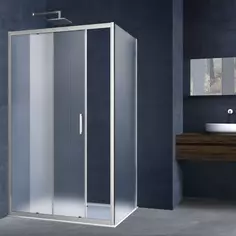 Душевой уголок 140x80 см Vincea Alpha VSR-3AL8014MT текстурное