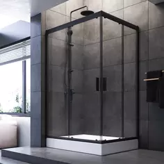 Душевой уголок 120x90 см Am.Pm Gem W90G-404-120290-BT прозрачное Am.Pm.