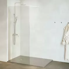 Неподвижная перегородка 100 см RGW WA-010W Walk-in 351001010-15 прозрачное