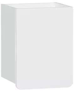 Шкаф одностворчатый 36x48,5 см белый матовый R Vitra D-Light 58153