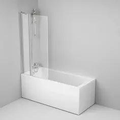 Шторка для ванны 80 см AM.PM Gem W90BS-D3W5-140CT прозрачное Am.Pm.