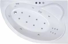 Акриловая гидромассажная ванна 150x100 см R Royal Bath Alpine De Luxe RB819100DL-R