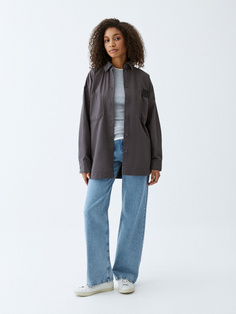 Хлопковая рубашка оверсайз Sela