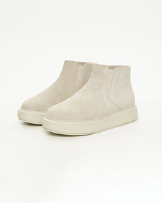 Зимние ботинки на меху молочного цвета 2Mood