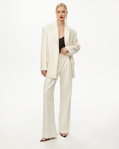 Брюки бомберы молочного цвета 2Mood