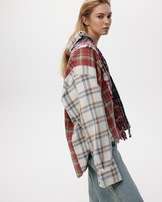 Рубашка в клетку с эффектом варки 2Mood