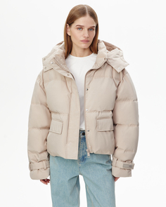 Куртка утепленная бежевого цвета 2Mood