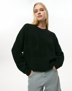 Джемпер 2М из шерсти черного цвета 2Mood