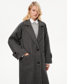 Пальто оверсайз серого цвета 2Mood