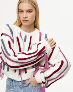 Джемпер мультиколор молочного цвета 2Mood