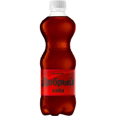 Напиток сильногазированный Добрый Кола без сахара, 500 мл