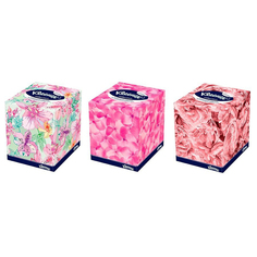Салфетки в коробках 100 шт. Collection Клинекс Kleenex