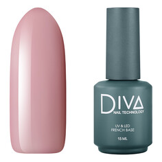 Diva Nail Technology, База French Powder Beige, 15 мл