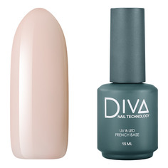 Diva Nail Technology, База French Biscuit, 15 мл