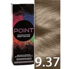 POINT, Крем-краска для волос 9.37 (УЦЕНКА)