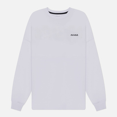 Мужской лонгслив F.C. Real Bristol Team Baggy Star Big Logo, цвет белый