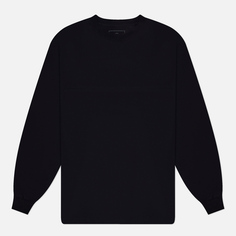 Мужской лонгслив uniform experiment Football Baggy, цвет чёрный, размер XL
