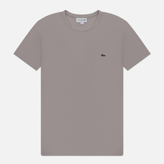 Мужская футболка Lacoste Regular Fit Crew Neck, цвет серый, размер M