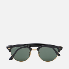 Солнцезащитные очки Ray-Ban Clubround Classic Polarized, цвет чёрный, размер 51mm