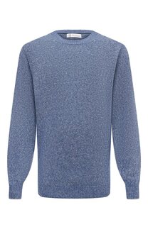 Свитер из шерсти и хлопка Brunello Cucinelli