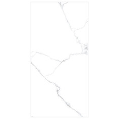 Керамогранит напольный керамогранит 60х120 Romantic белый полированный Slim Global Tile