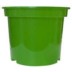 Горшки для рассады горшок пластиковый для рассады литьевой h-15 см 5л d-19 см зеленый