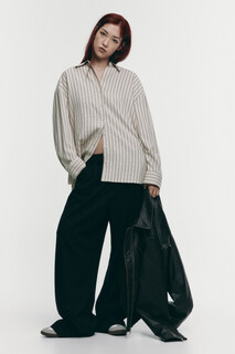 блузка женская Рубашка oversize из вискозы Befree