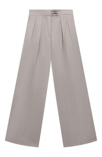 Брюки из шерсти и вискозы Elisabetta Franchi La Mia Bambina