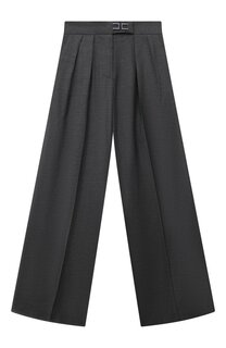 Брюки из шерсти и вискозы Elisabetta Franchi La Mia Bambina