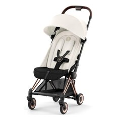 Коляска прогулочная Coya Rosegold Off White с дождевиком CYBEX