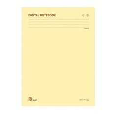 Тетрадь NeoLab Digital NoteBook 48 листов Shining Orange NC-P0207A