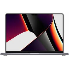 Ноутбук APPLE MacBook Pro 16 (2021) (Русская / Английская раскладка клавиатуры) Space Grey (Apple M1 Pro with 10-core CPU and 16-core GPU/16384Mb/512Gb SSD/Wi-Fi/Bluetooth/Cam/16.2/3456x2234/macOS)