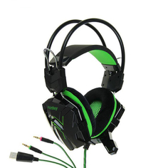 Наушники SmartBuy Rush Cobra Black-Green SBHG-1200