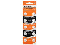 Батарейка LR626 - Minamoto AG4 LR626/10BL (10 штук)