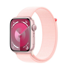 Умные часы APPLE Watch Series 9 GPS 45mm Pink Aluminium Case with Light Pink Sport Loop MR9J3