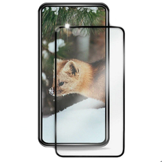 Защитное стекло DF для Tecno Spark Go 2024 / Spark 20 / Spark 20C / Pop 8 4G / Infinix Smart 8 / Smart 8 Plus / Hot 40i Full Screen + Full Glue Black Frame tColor-21
