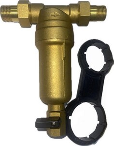 Фильтр самопромывной Хит Комплект FH06-1/2H для горячей воды DN15 HK