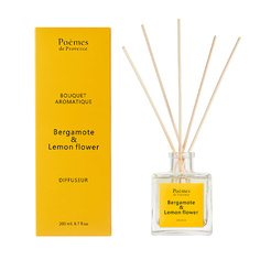 POÈMES DE PROVENCE Аромадиффузор "Bergamote & lemon flower" 200.0