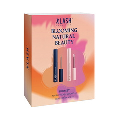 Набор средств для лица XLASH COSMETICS Набор-дуэт BLOOMING NATURAL BEAUTY DUO SET: Сыворотка для роста ресниц и бальзам EGF