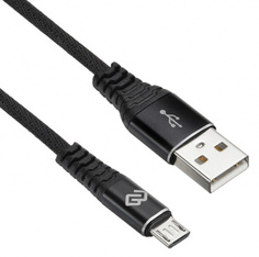 Кабель интерфейсный Digma 1080382 USB (m)-micro USB (m) 3м черный
