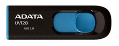 Накопитель USB 3.0 128GB ADATA UV128 AUV128-128G-RBE черный/синий