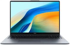 Ноутбук Huawei MateBook D16 (2024) 53013WXC i9-13900H/16GB/1TB SSD/UHD graphics/16" WUXGA IPS/WiFi/BT/cam/Win11Home/space gray