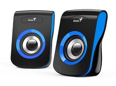 Акустическая система 2.0 Genius SP-Q180 31730026403 blue, 2Х3 Вт, регулятор громкости, USB