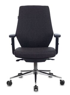 Кресло офисное Бюрократ CH-545SL цвет серый 38-417, крестовина металл хром